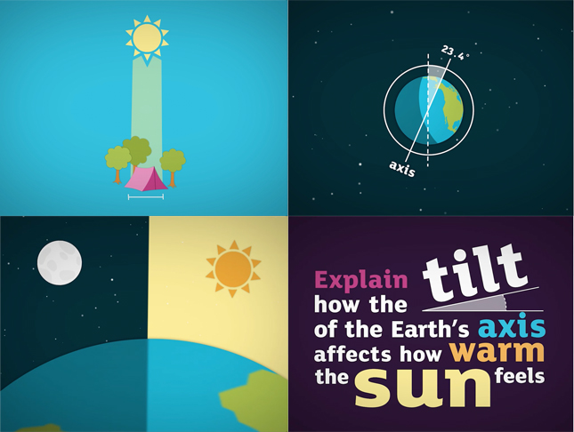 Educational animations about science