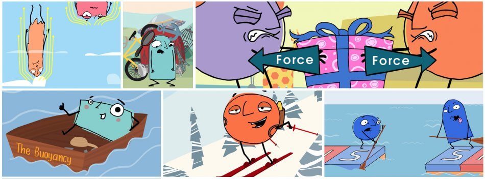 Educational animation explainer films for Key Stage 1 - Science Maths English