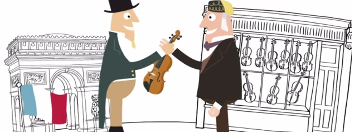 Tarisio Cozio Violin Selling History Commercial Animation