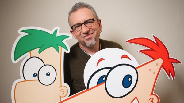 Katie Interviews Phineas and Ferb Creator, Swampy Marsh
