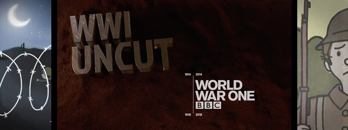 BBC World War 1 Uncut Centenary Animation Title