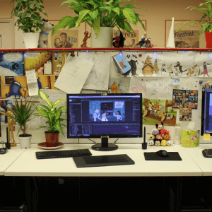 Animation Studio London Office Work Space