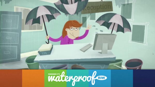 Animated campaign film production for Remember It's Waterproof