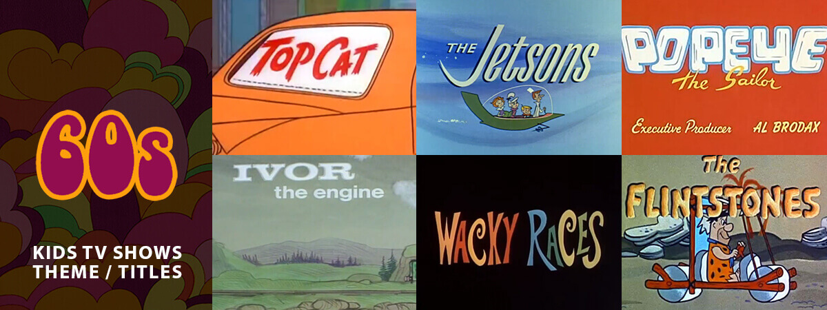 Classic Animated Children’s TV Theme Tunes & Titles From the 60’s