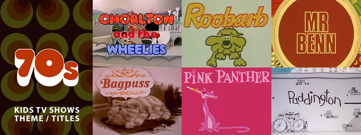 Classic Animated Children’s TV Theme Tunes & Titles From the 70’s