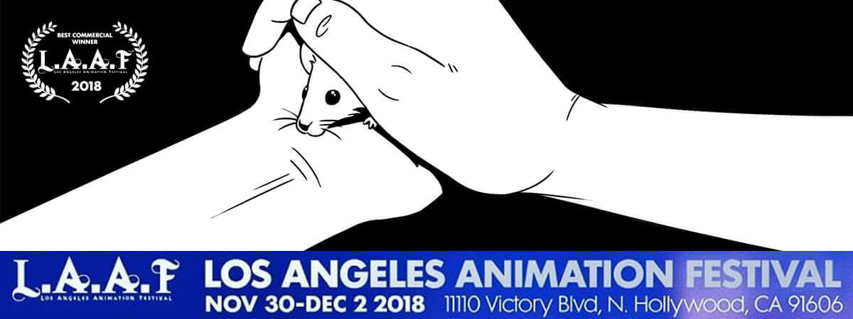 Best Commercial WINNER at LA Animation Festival 2018